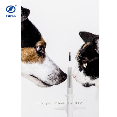 134.2 khz Animal Pet Birds Microchip Frequency RFID Glass Tag Strzykawka