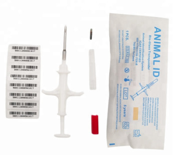 Numer Chipa Zwierzęcego Mikrochip Implantator Sterylizowany Uniwersalny Z 15 Cyfrowym Numerem Chipa Lokalizatora Zwierzęcego Chipa RFID