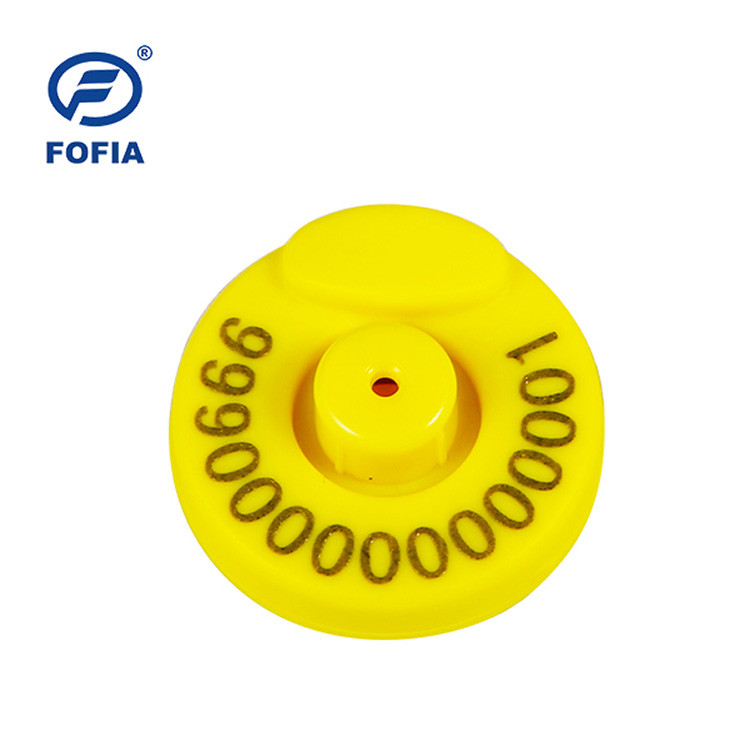 Oryginalny 134.2khz RFID Tag zwierzęcy Tag słuchowy owca Tag słuchowy dla śledzenia zwierząt Tag słuchowy elektroniczny