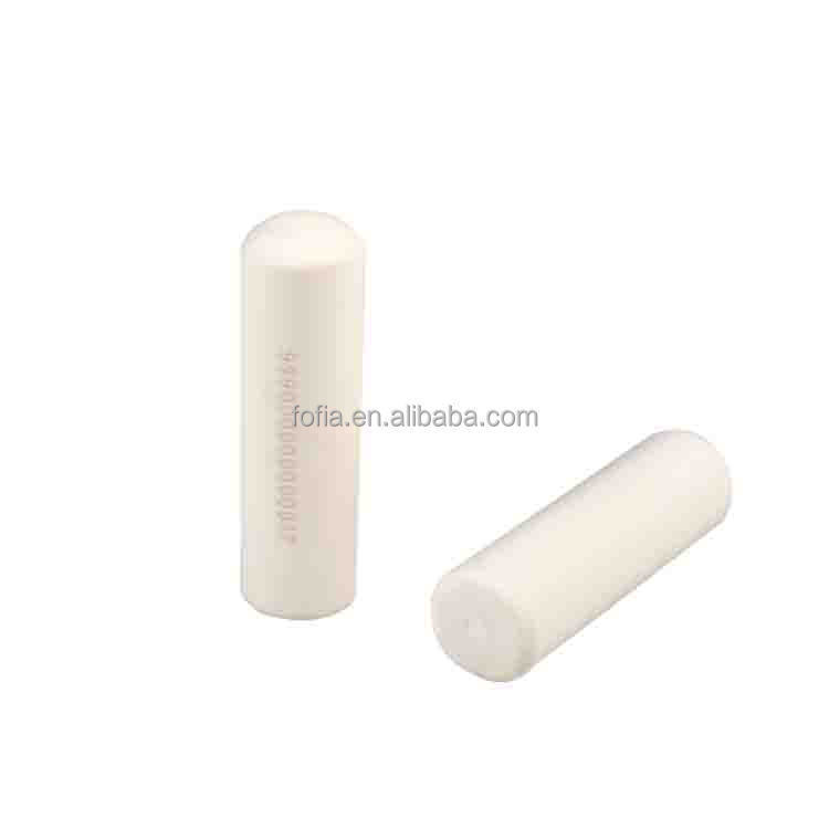 Biokeramiczny RFID Eartag dla bydła z 15-bitowym kodowaniem laserowym Etching 134.2kHz wodoodporny znak identyfikacji zwierząt