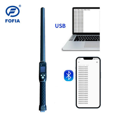 Niestandardowe ISO FDX-B HDX 30000 Zapisy Ręczny Czytnik RFID dla bydła